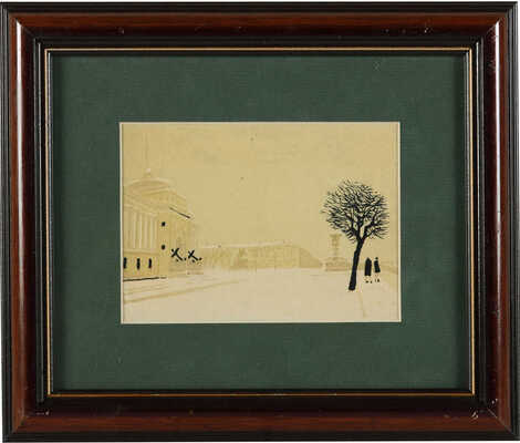 Лапшин Николай Фёдорович. Зимний Петербург 